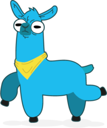 Blue Llama